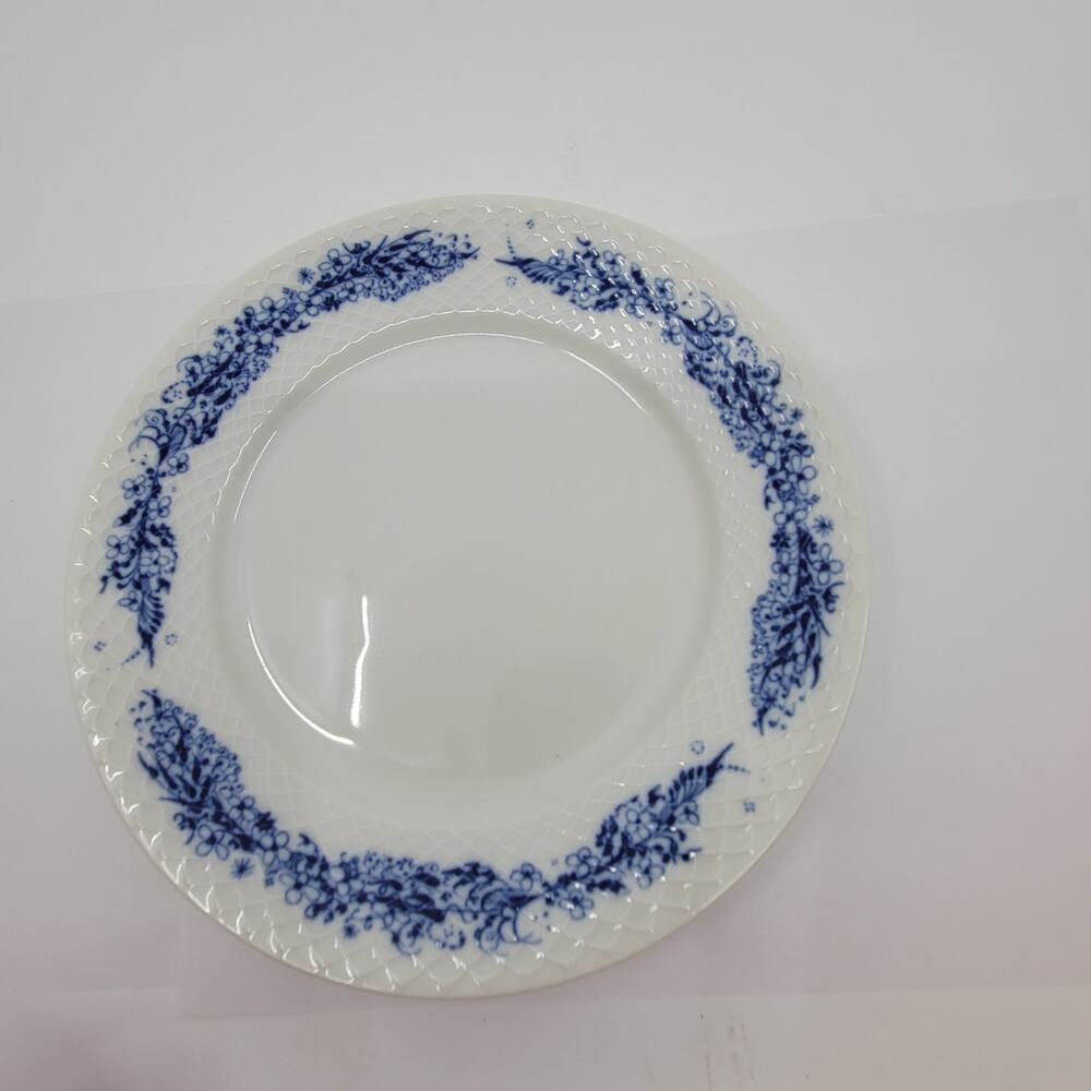 Rare Porsgrund Norway 67 8 1/2" embossed ceramic salad / dessert plate